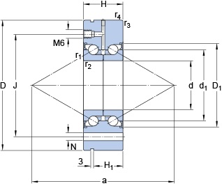 Bearing BEAM 020068-2RZ/PE
