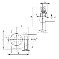 Bearing PTUE40