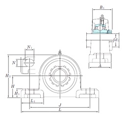 Bearing UKP218SC