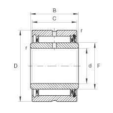 Bearing NA4908-RSR