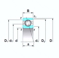 Bearing 7024A5TRSU