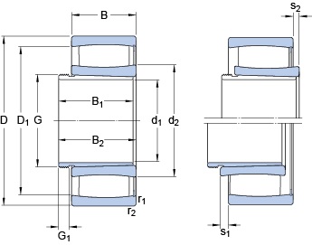Bearing C 2217 KV + AHX 317