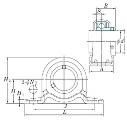 Bearing SBPP205-15