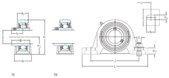 Bearing SY 40 WF