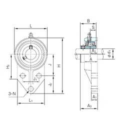 Bearing UCFK204