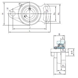 Bearing UCFA201
