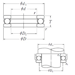 Bearing 51407