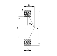 Bearing HCS7001-E-T-P4S