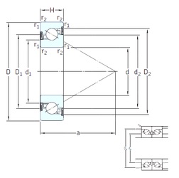 Bearing BSA 206 CG-2RZ