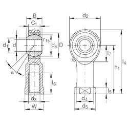 Bearing GIKFR 16 PB