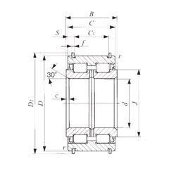 Bearing NAS 5084ZZ