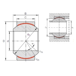 Bearing GE 12 PW