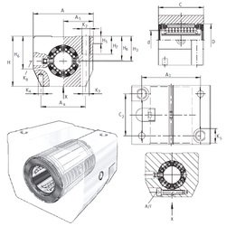 Bearing KGSNS40-PP-AS