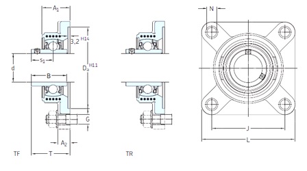 Bearing FYK 20 TR