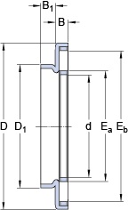 Bearing AXW 12 + AXK 1226