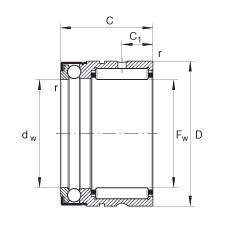 Bearing NX15-Z