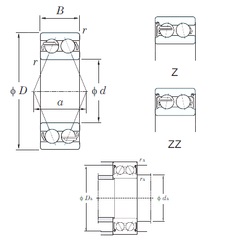 Bearing 5206ZZ