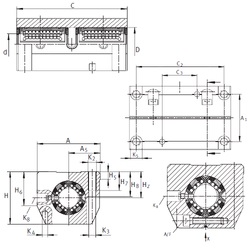 Bearing KTSS25-PP-AS