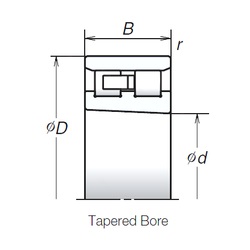 Bearing NN3017ZTBKR