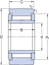 Bearing NATV 25