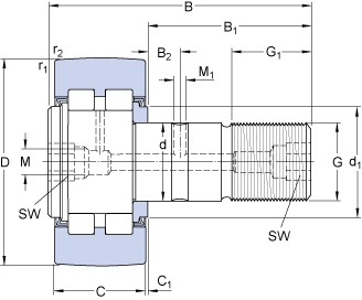 Bearing PWKR 47.2RS
