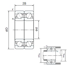 Bearing 7317BDF