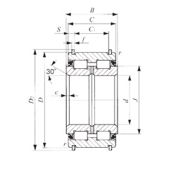 Bearing NAS 5080UU