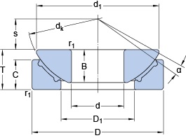 Bearing GX 25 F