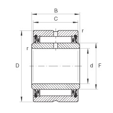 Bearing NA4905-2RSR