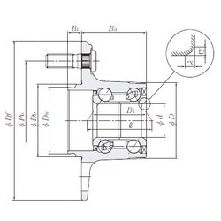 Bearing HUB053-50