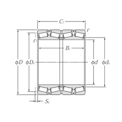 Bearing E-L770849D/L770810/L770810DG2