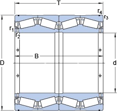 Bearing BT4-8017/HA1C600VA941