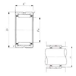 Bearing TAF 455530/SG