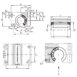 Bearing KGNOS 30 C-PP-AS