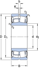 Bearing BS2-2205-2RS/VT143