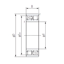 Bearing NN3016