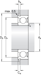 Bearing 6204-ZNR
