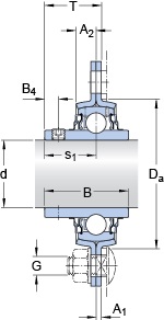 Bearing PFT 1.1/2 TR