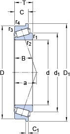 Bearing 32309 BRJ2/QCL7C