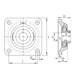 Bearing PCJY3/4