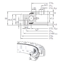 Bearing VLA 20 0414 N