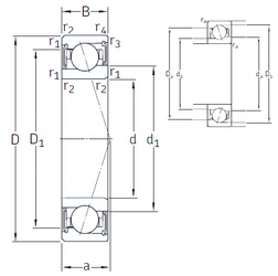 Bearing S71903 CE/HCP4A