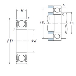 Bearing 6908ZZ
