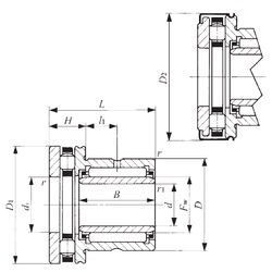 Bearing NBXI 3532Z