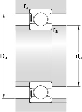 Bearing 6217-RS1