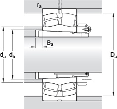 Bearing 23948 CCK/W33 + OH 3948 H