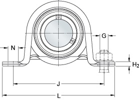 Bearing P 80 R-35 RM