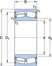 Bearing 24013-2RS5W/VT143