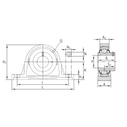 Bearing RASEY20-JIS