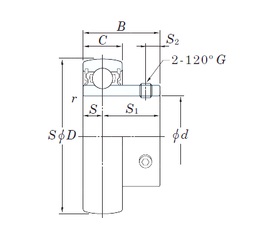 Bearing UC205L2